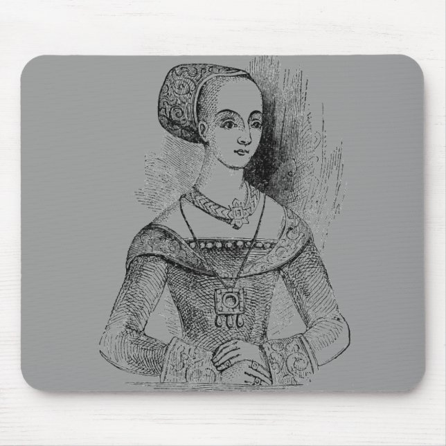 Elizabethan Clothing Mouse Mat (Front)