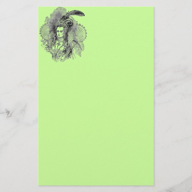 Elizabethan Clothing Stationery (Front)