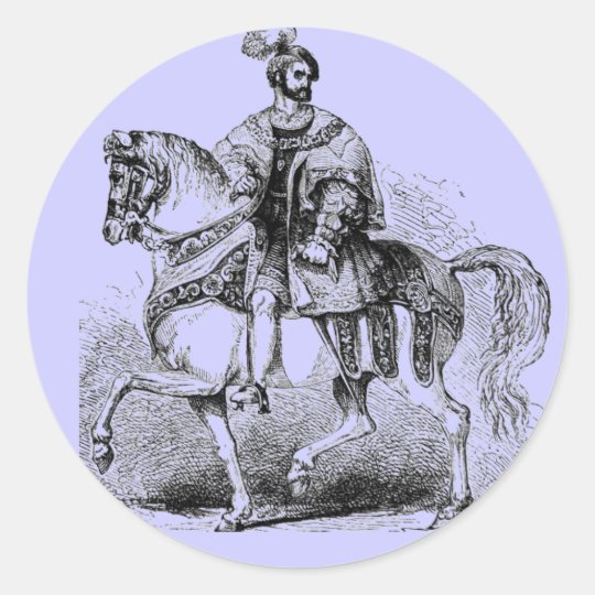 Elizabethan Costumes Classic Round Sticker