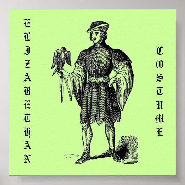 Elizabethan Costumes Poster (Front)