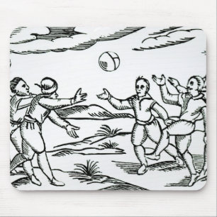 Elizabethan Football Mouse Mat