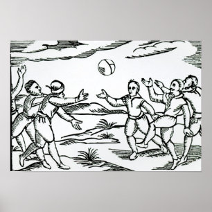 Elizabethan Football Poster