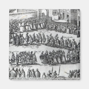 Elizabethan Procession Magnet