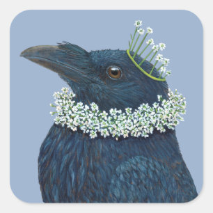 Elizabethan Raven stickers