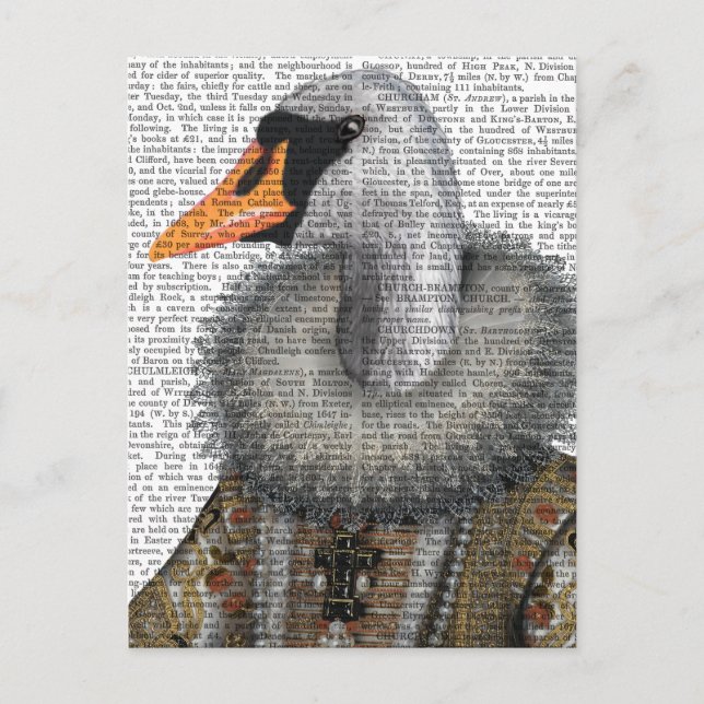 Elizabethan Swan Postcard (Front)