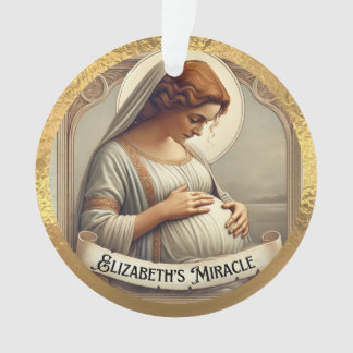 Elizabeth's Miracle Acrylic Ornament