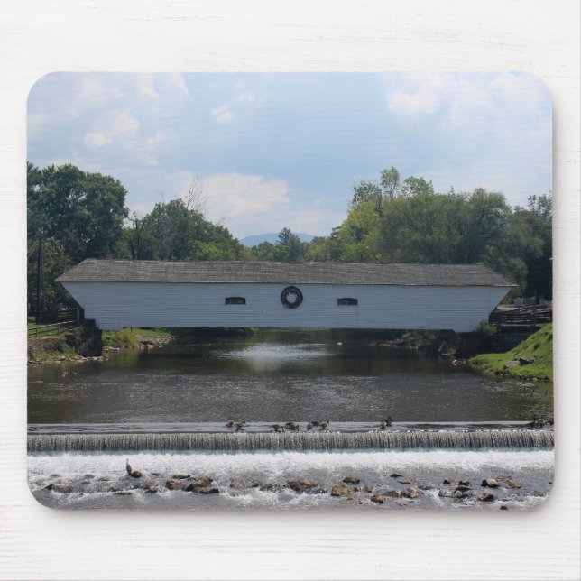 Elizabethton Covered Bridge Mouse Mat (Front)