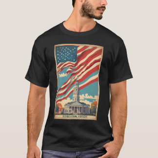 Elizabethtown Kentucky Usa Vintage Travel Tourism  T-Shirt