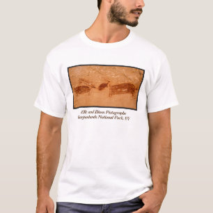 Elk and Bison Pictographs of Horseshoe Canyon T-Shirt
