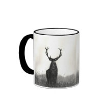 Elk Art Wild Animals Contrast Coffee Mug