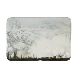 Elk at Grand Teton National Park Photography Bath Mat