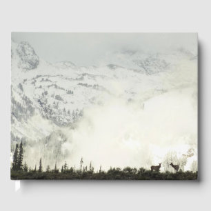 Elk at Grand Teton National Park Photography Guest Book