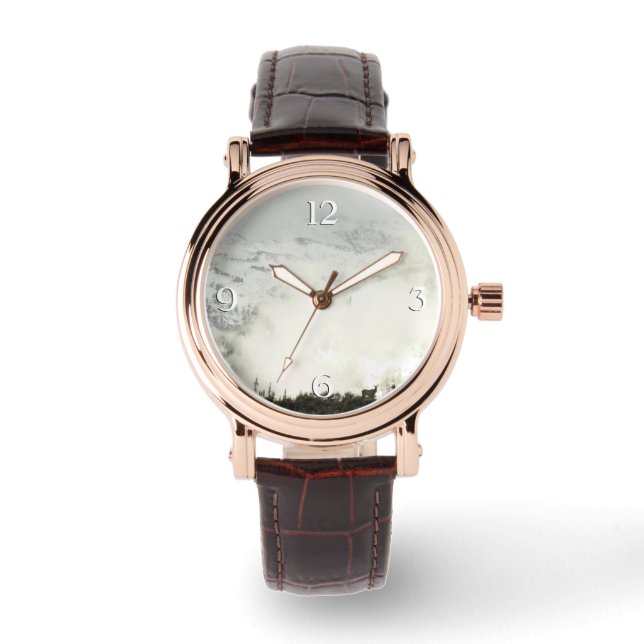 Elk at Grand Teton National Park Photography Watch (Front)