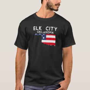 Elk City USA State America Travel Oklahoman T-Shirt