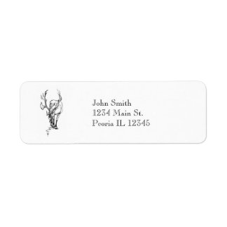 Elk Engraving Return Address Labels