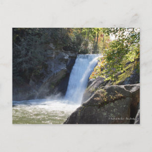 Elk Fall, in Blue Ridge Mountains North Carolina Postcard