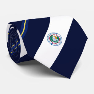 Elk Grove (California) city flag Neck Tie