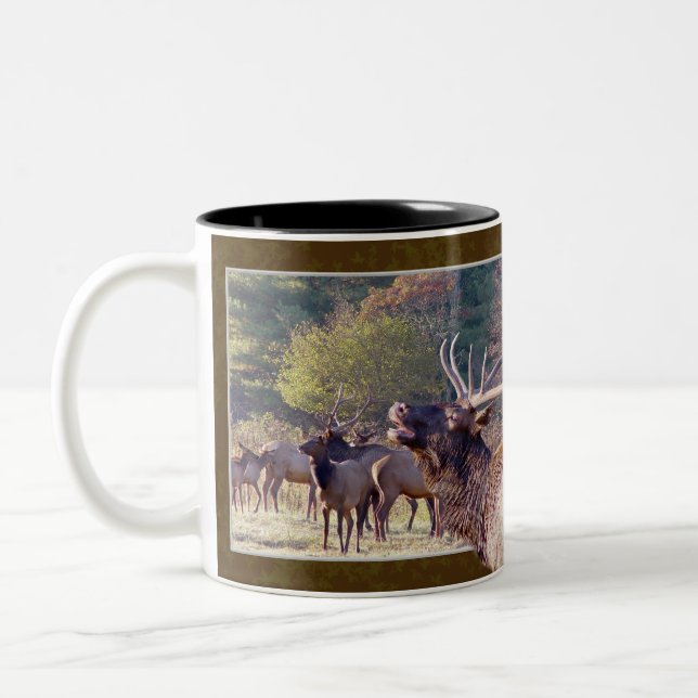 Elk Herd Mug (Left)