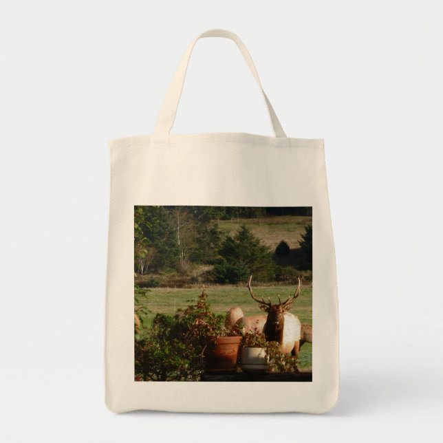 Elk: Here's Looking At Yah Tote Bag (Front)