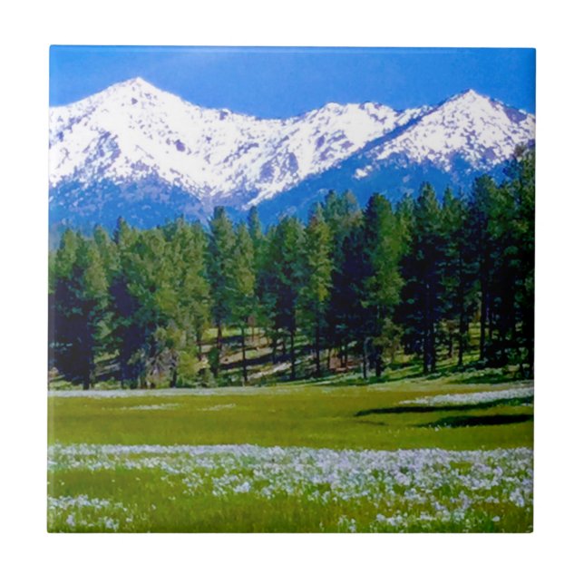 Elk Horn Iris Tile (Front)