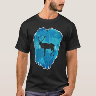 Elk In An Ice Block For Eternity T-Shirt