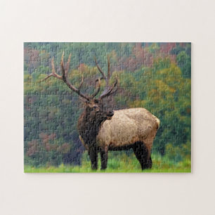 Elk Jigsaw Puzzle