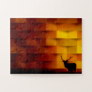Elk Jigsaw Puzzle