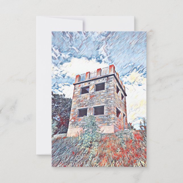 Elk Mound Castle Thank You Card (Front)