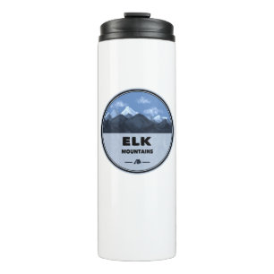 Elk Mountains Colorado Camping Thermal Tumbler