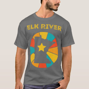 Elk River Minnesota Vintage Distressed Souvenir 1 T-Shirt