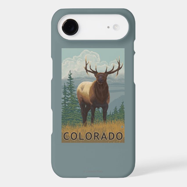 Elk SceneColorado Case-Mate iPhone Case (Back)