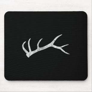 Elk Shed Rack Horn Hunting Mouse Mat