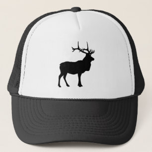 Elk Silhouette Trucker Hat