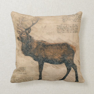 Elk Vintage DaVinci Style Cushion