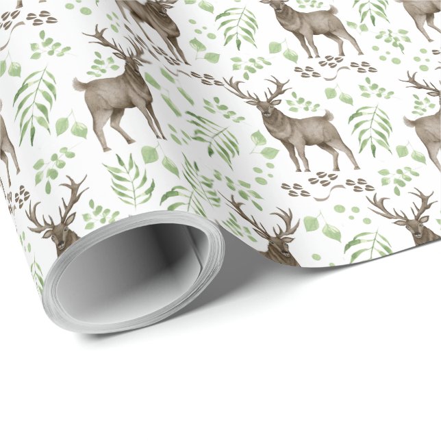 Elk Wrapping Paper (Roll Corner)