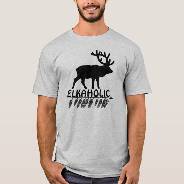 Elkaholic T-Shirt (Front)
