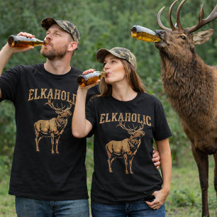 Elkaholic: Wild at Heart T-Shirt