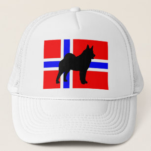 elkie silo on norway-flag trucker hat