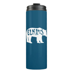 Elkins West Virginia Bear Thermal Tumbler