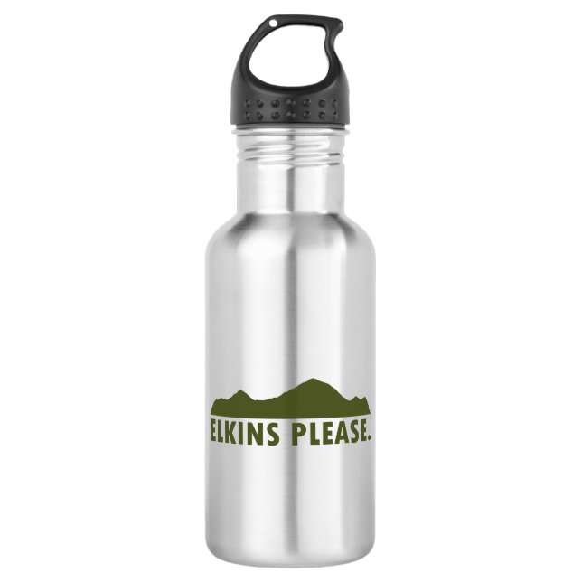 Elkins West Virginia Please 532 Ml Water Bottle (Front)