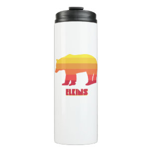 Elkins West Virginia Rainbow Bear Thermal Tumbler