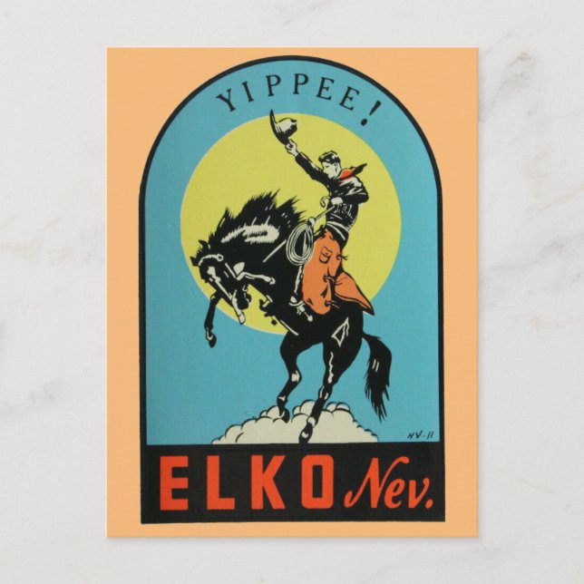 Elko, Nevada  Postcard (Front)