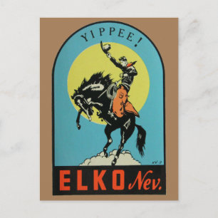 Elko, Nevada  Postcard
