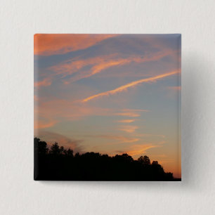 Elkridge Sunset Maryland Landscape 15 Cm Square Badge