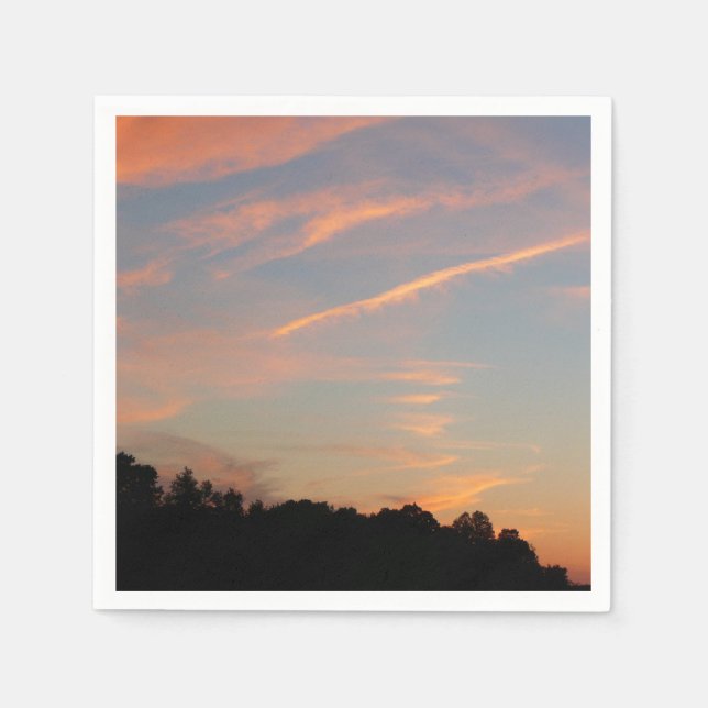 Elkridge Sunset Maryland Landscape Napkin (Front)