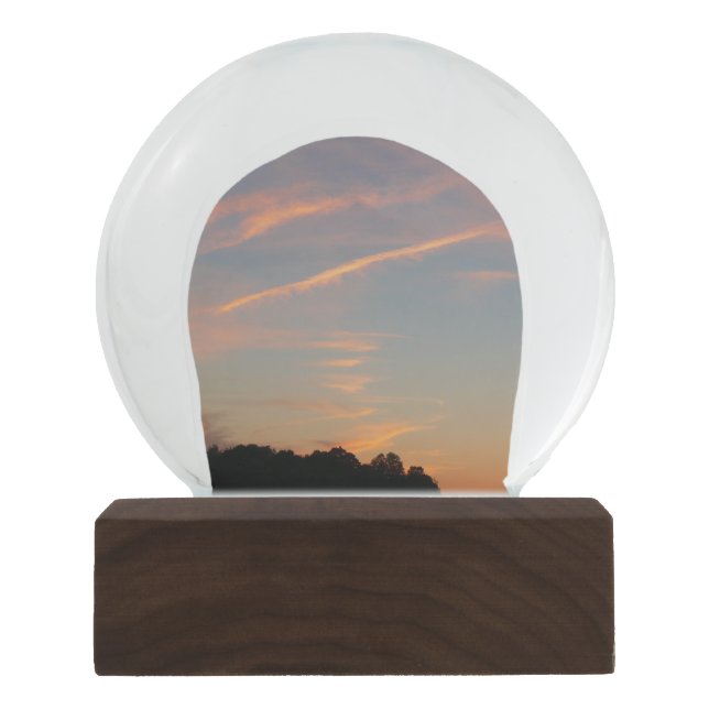 Elkridge Sunset Maryland Landscape Snow Globe (Front)
