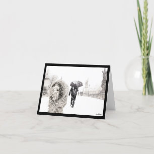 Ella Bella Banana on the Charles Bridge, Prague Thank You Card