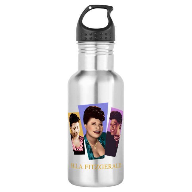 Ella Fitzgerald 532 Ml Water Bottle (Front)