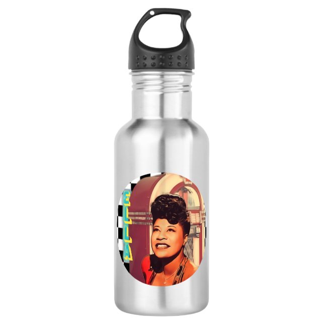 Ella Fitzgerald 532 Ml Water Bottle (Front)