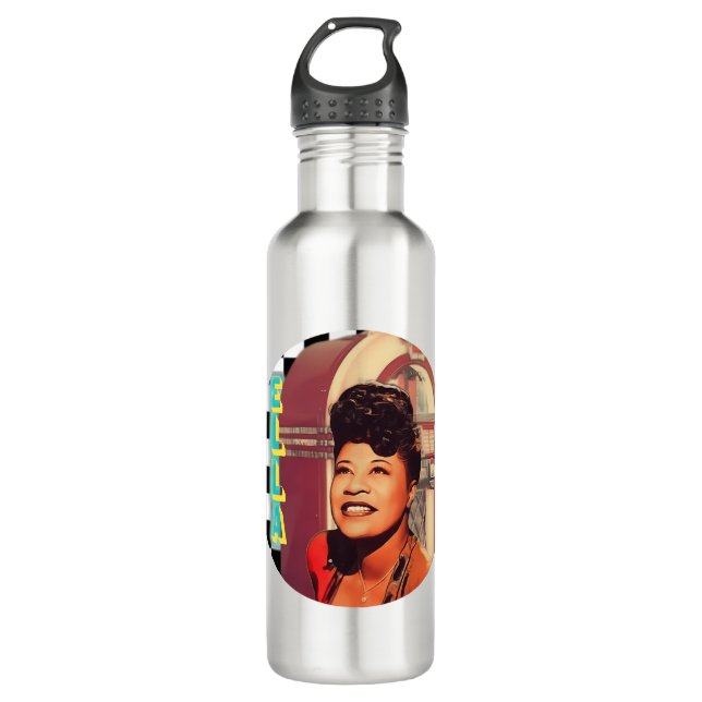 Ella Fitzgerald 710 Ml Water Bottle (Front)